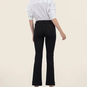 Kut From The Kloth Kelsey Fab Ab Ankle Flare Black Denim Jeans Women’s 8